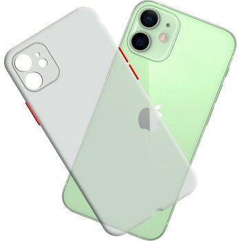 Smart Tech Apple Iphone 12 Ultra Ince Zar Telefon Kılıfı - Beyaz