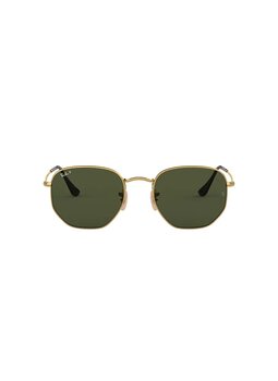 Ray-Ban Hexagonal RB3548N Geometrik Altın Unisex Polarize Güneş Gözlüğü BEDENSIZ 935426