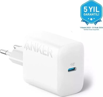 Anker20W Type-C Şarj Adaptörü Beyaz A2347G21