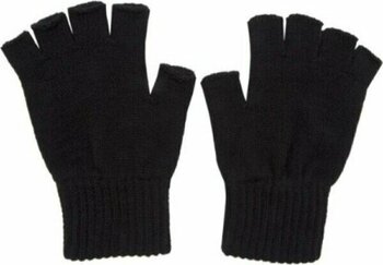 Çeşitli Kesik Parmak Eldiven Erkek Kadın Parmaksız Eldiven - Standart - Siyah