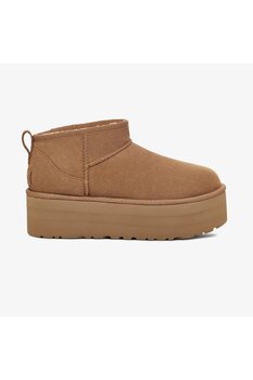 UGG Classic Ultra Mini Platform Kadın Kahverengi Bot 40 Numara