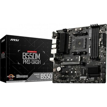 MSI B550M Pro-Vdh Ddr4 4400(OC) HDMI Matx Am4