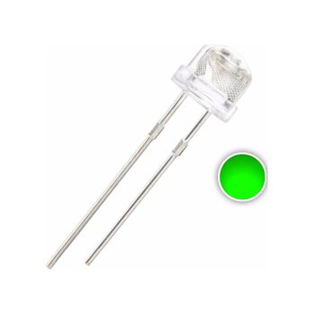 Mantar Led Yeşil 4.8mm 1000 Adet