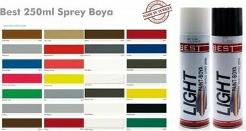 Best Sprey Boya 250 Ml. Sarı