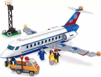 Mega Oyuncak City Uçak Lego 6+ 390 Parça 25723 Yapı Oyuncakları