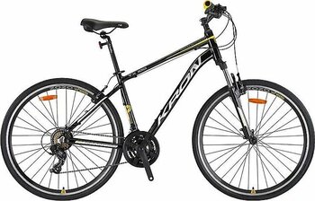 Kron TX 100 HD Siyah-Sarı 21 Vites 28 Jant Erkek Şehir Bisikleti