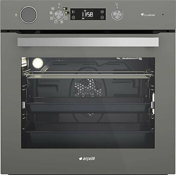 Arçelik 9549 H CBDG Gri Ankastre Fırın