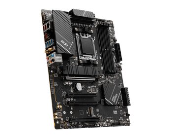 Msi PRO B650M-A WIFI Sc-AM5 B650 DDR5 6400Mhz M.2 2.5Gbit Wi-Fi 6E mATX AMD Anakart