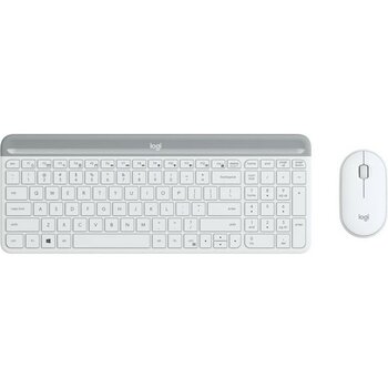 Logıtech MK470 Beyaz, 920-009436, Kablosuz, Türkçe Q, Klavye Mouse Set - Çok Renkli