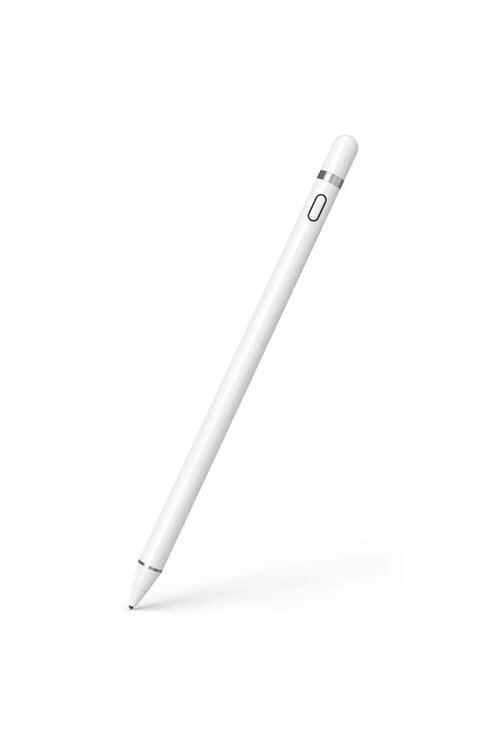 Microsonic Pencil Hassas Stylus Beyaz Universal bir çok tablet ve telefonla uyumludur Dokunmatik Çizim Kalemi
