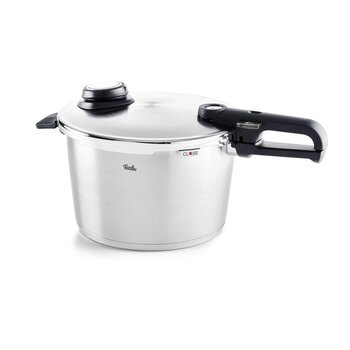 Fissler Vitavit Premium Çelik Klipso 8 Lt Düdüklü Tencere