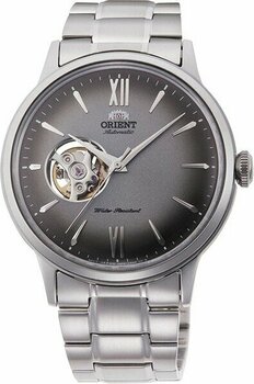 Orient Bambino RA-AG0029N30B Kurmalı Otomatik Çelik Gri Open Heart 41 mm Erkek Kol Saati - tek ebat