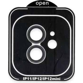 Asnazz Joko Apple iPhone 11 Pvd Metal Kamera Lens - Siyah