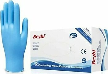 Beybi Nitril Muayene Eldiveni 100'lü