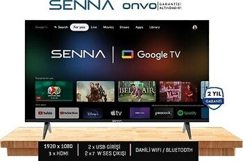 Senna 43UQ9500FQ 43'' 109 Ekran Uydu Alıcılı Full HD QLED Google TV