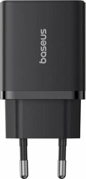 Baseus Cube C+U Type-C USB Siyah Hızlı Şarj 20W Şarj Cihazı