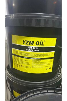 GenelTedarik YZM OIL Sarı Süper Gres Yağı 14 kg