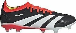 Adidas Predator 24 Pro FG IG7777 Siyah-Kırmızı Erkek Krampon