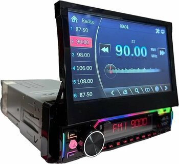 AUDİOMAX 8811 Indash 7 Inch Double Teyp Bluetooth Mirror-usb-sd-aux Uyumlu