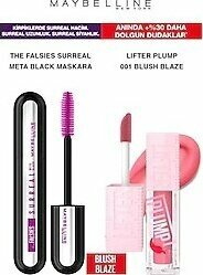 Maybelline Surreal Meta Black Maskara-Lifter Plump 001
