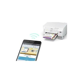 AyrStore Epson Ecotank L3266 Wi-Fi + Tarayıcı + Fotokopi Renkli Çok Fonksiyonlu Tanklı Mürekkep Püskürtmeli Yazıcı - Ahşap