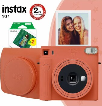 Fujifilm Instax SQ1 Turuncu Fotoğraf Makinesi