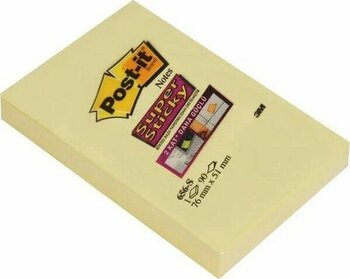 Post-It Super Sticky Sarı 51x76 mm Yapışkanlı Not Kağıdı