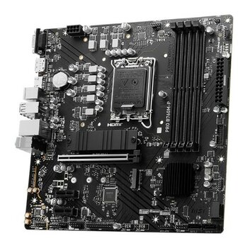 Bezos Msı Pro B760M-P Ddr5 6800MHZ 1xvga 1xhdmı 1xdp 2xm.2 USB 3.2 Matx 1700P (12. / 13. ve 14. Nesil Işlemci Uyumlu)