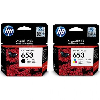 Hp Ink Advantage 6075 Paket Kartuş / Hp 653 Siyah