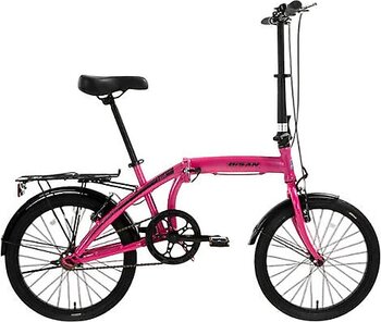 Bisan Twin V Pembe 20 Jant Katlanır Bisiklet