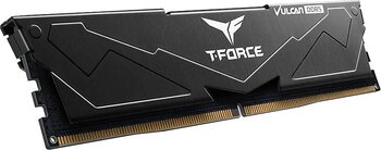 Team T-Force Vulcan Black 32 GB (2x16) 6000 Mhz CL38 FLBD532G6000HC38JDC01 DDR5 Ram