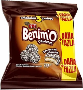 Eti Benimo Lokmalık Bisküvi 3x80 gr