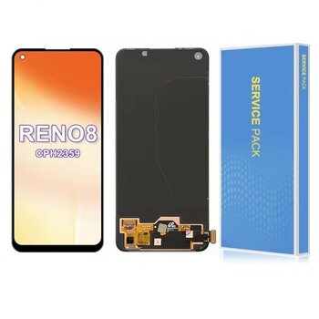 Oppo Reno 8 Lcd Ekran Dokunmatik Si̇yah