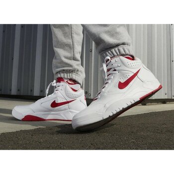Nike Air Flight Lite Mid Scottie Pippen White University Red Basketbol Ayakkabısı DJ2518-101 - 42 - Beyaz
