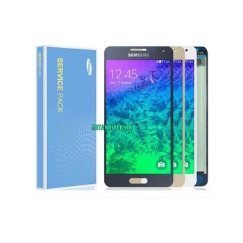 Samsung Uyumlu Galaxy Alpha G850 Lcd Ekran Dokunmatik (334604724) Altın