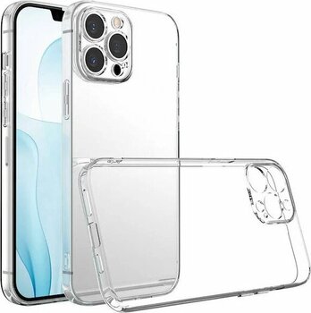 Kilifone - İphone Uyumlu İphone 13 Pro Max - Kılıf Kamera Korumalı Şeffaf Slim Fit Süper Silikon Kapak - Renksiz Sadece Kılıf Olsun