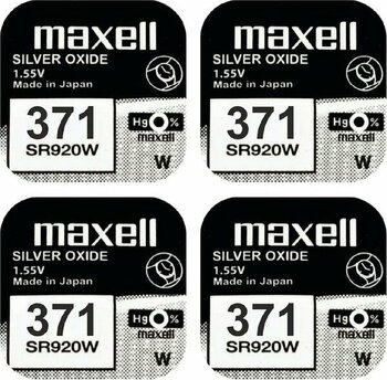 Maxell 371 SR920SW 1.55V Saat Pili 4 Adet - 4'lü