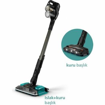 Philips Xc8349/01 Aqua Plus 25.2 V Dikey Şarjlı Süpürge - Teşhir Outlet Vitrin