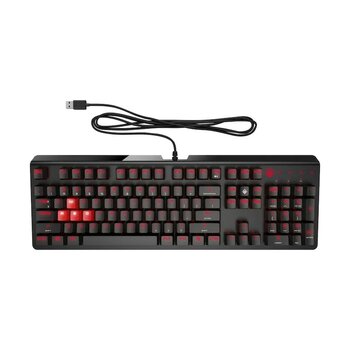 Hp 6yw75aa Omen Encoder Usb Kablolu Brown Cherry Mekanik Q Klavye Siyah