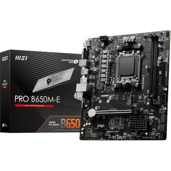 Hype Store Msı MB Pro B650M-E Am5 Ddr5 6800MHZ(OC) HDMI VGA M.2 Usb3.2 2.5g Lan Matx