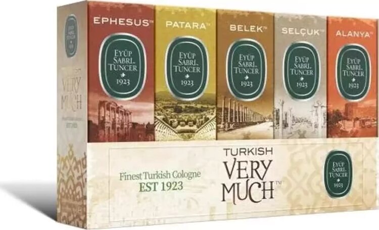 Eyüp Sabri Tuncer Very Much sprey form başlıklı 5 x 16 ml Kolonya Set