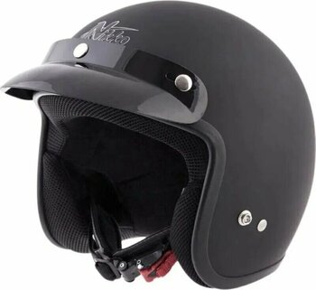 Motosiklet Chopper Cruiser Kaskı Yarım Açık Kask Abs Malzeme Ce Onaylı Güneş Vizörlü Motor Kask