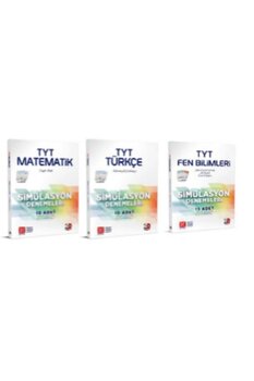 3D Yayınları 3d Simülasyon Deneme Seti 3'lü