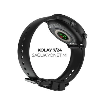 Zeblaze Btalk 3 Plus 1.39" Hd Renkli Ekran Akıllı Saat (distribütör Garantili) Siyah