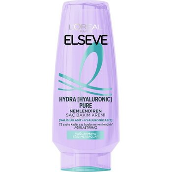 L'oréal Paris Elseve Hydra [hyaluronic] Pure Salisilik Asit Içeren Yağlanma Karşıtı Nemlendirici Saç Kremi 250 ml 4 Adet