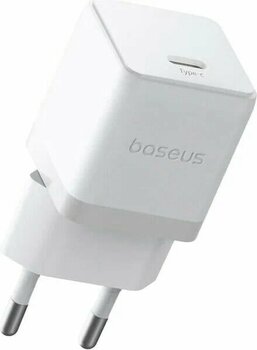 Baseus Palm 1C USB Type-C Beyaz Hızlı Şarj Var 20W Şarj Cihazı