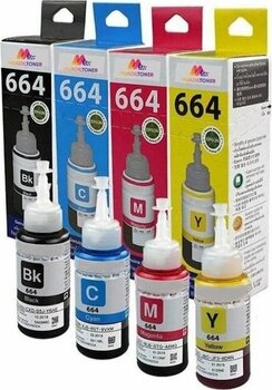 Epson T664 L550 Uyumlu 1 Set 4 Renk Uyumlu Mürekkep