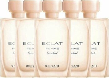 Oriflame Eclat Femme Weekend Edt 50 ml Kadın Parfümü 5 Adet