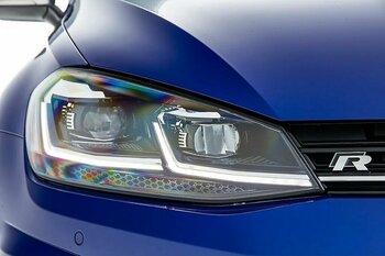 Vw golf 7.5 ön far bi-xenon 2016+ j model krom ledli