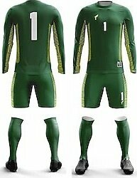 Freysport Nando Yeşil XL Kaleci Forma Seti